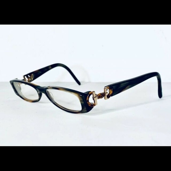 ✨RARE Vtg🇮🇹Gucci Pearl Tortoise Designer Frames✨ - Picture 15 of 16